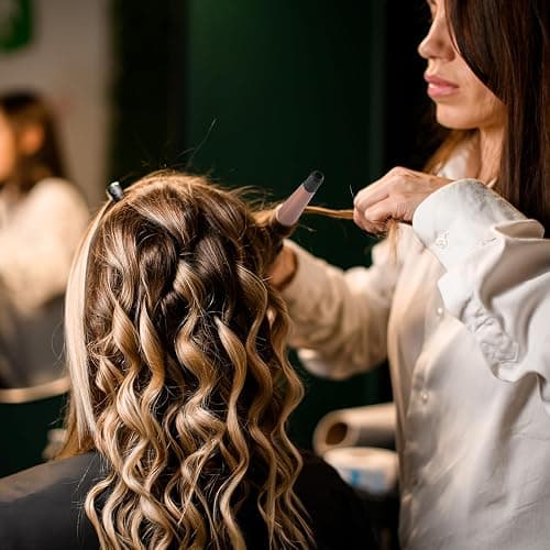 1/2 Inch to 1 Inch Tapered Curling Wand for Short, Medium & Long Hair | Tourmaline Ceramic Wand Curling Iron for Natural Waves & Loose Curls, Two Heat Settings, Dual Voltage, 60-Min Auto Shut-Off thumbnail 7