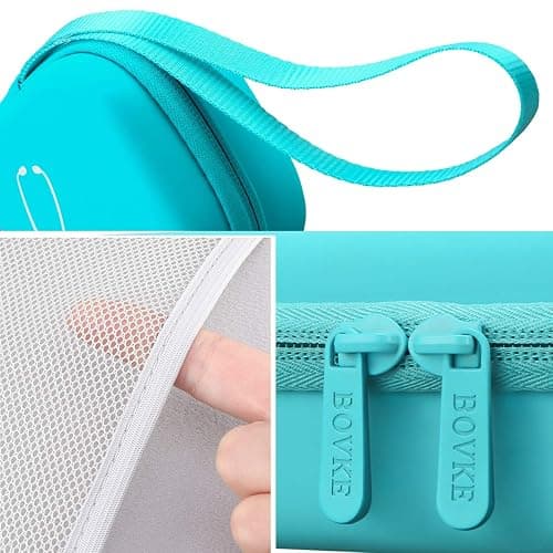 BOVKE Travel Carrying Case Compatible with 3M Littmann Classic III, Lightweight II S.E, MDF Acoustica Deluxe Stethoscopes - Extra Room for Medical Scissors EMT Trauma Shears and LED Penlight, Emerald thumbnail 5