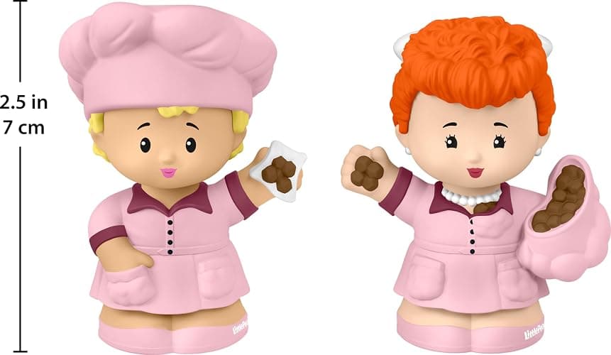 Little People Collector Friends TV Series Special Edition Set for Adults & Fans, 6 Figures in a Display Package thumbnail 2