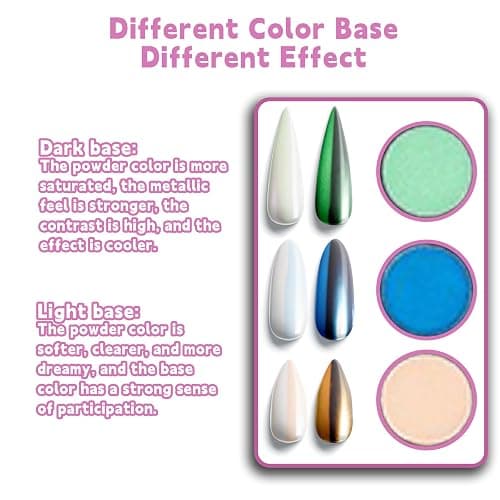 COLAYERIST 40 Colors Nail Pigment Powder for Nails, Professional Nail Pigment Powder Palette with Neon Shades for Gradient, Ombre & Bold Manicure, Nail Art Supplies for Home and Salon DIY thumbnail 5
