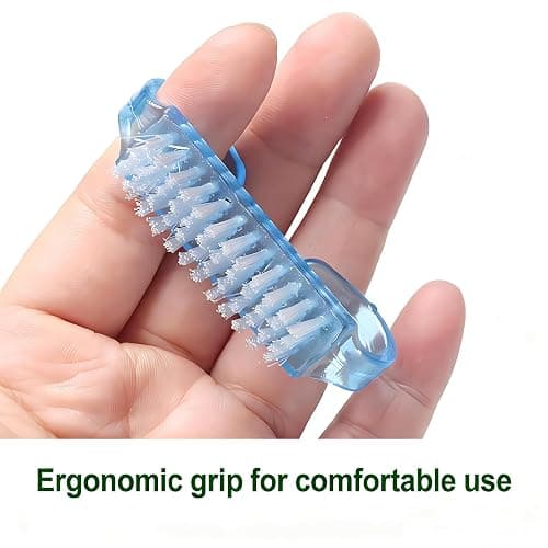 12-Pack Handle Grip Nail Brush(assorted color), Fingernail Scrub Cleaning Brushes for Toes and Nails Cleaner, Pedicure Brushes for Men and Women thumbnail 8