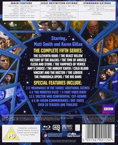 Doctor Who - The Complete Series 5 [Blu-ray] [Region Free] thumbnail 2