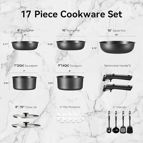 17 piece Pot and Pan Set  thumbnail 2