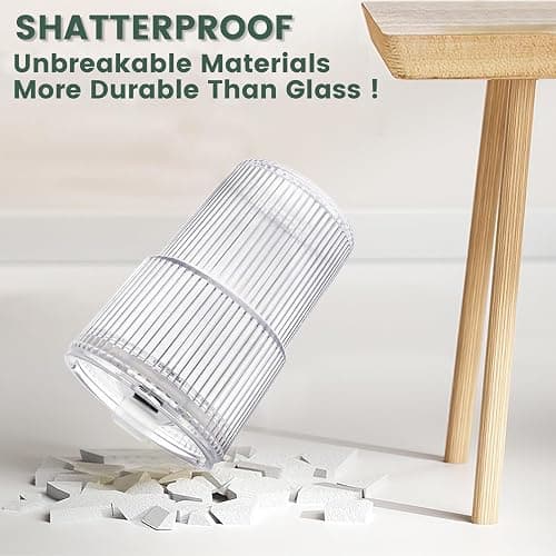 HIGIINC Iced Coffee Cups With Lids and Straws 2 Pcs, 16 OZ Unbreakable Cup Drinking Set,Clear Plastic Cups Reusable Iced Coffee Tumbler with Lid and Straw, To Go Coffee Cups Dishwasher Safe thumbnail 6