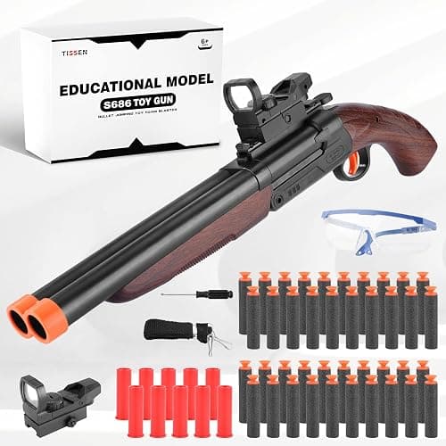 Eaciilee Toy Gun Soft Bullet Educational Model Shooting Games for 6+ Boys Toy Gun Soft Bullet Educational Mode thumbnail 6