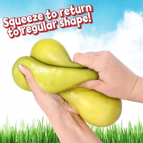 Jumbo Cucumber , 25cm Giant Pickle Stress Relief Fidget Toy, Soft Rubber Pickle Squeeze Toy For Adults, Stress Relief Hand Toys For School Office Travel Adults Kids Gift thumbnail 6