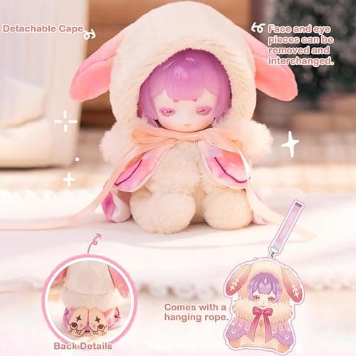 BEEMAI Antu Cute Petite Series Plush Blind Box 1PC (1 of 7 Possible Styles) Cute Figures Collectible Toys Birthday Gifts thumbnail 9