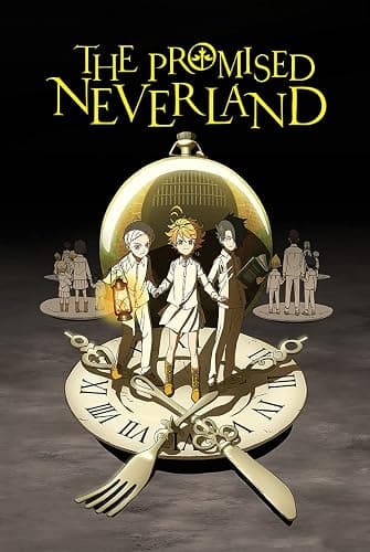 Inkvision The Promised Neverland - Anime POSTER - Measures 16 x 24 inches - Image 1