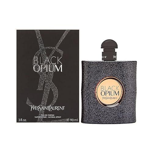 Yves Saint Laurent Eau De Parfum Spray for Women, Black Opium, 3 Ounce - Image 1