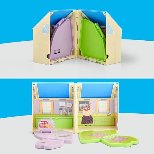 PEPPA PIG Peppa's Pop-Open Playgroup Playset with Figure, Preschool Toys for 3 Year Old Girls and Boys and Up thumbnail 9