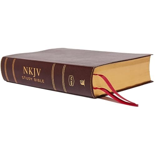 NKJV Study Bible, Bonded Leather, Burgundy, Full-Color, Thumb Indexed, Comfort Print: The Complete Resource for Studying God’s Word thumbnail 9