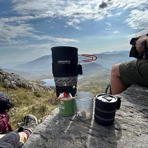Fire-Maple "Fixed Star 1" Backpacking and Camping Stove System | Outdoor Propane Cooking Gear | Portable Pot/Jet Burner Set | Ideal for Hiking, Trekking, Fishing, Hunting Trips and Emergency Use thumbnail 8