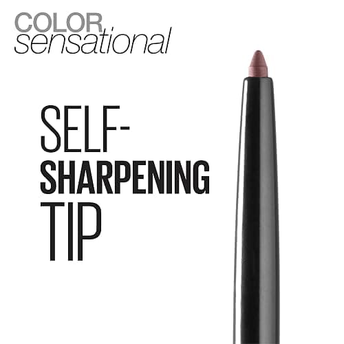 Maybelline Color Sensational Shaping Lip Liner with Self-Sharpening Tip, Gone Griege, Nude, 1 Count thumbnail 5