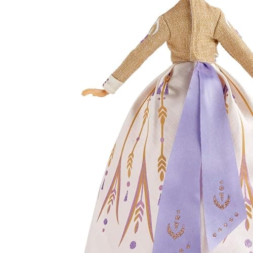 Disney Frozen Arendelle Anna Fashion Doll with Glittery White Travel Dress Inspired by Frozen 2 - Toy for Kids Ages 3 & Up thumbnail 4
