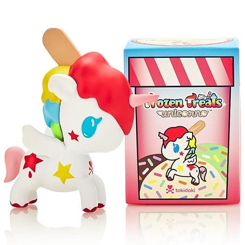 Tokidoki - Frozen Treats Unicorno Blind Box – Collectible Mystery Figure – Cute Miniatures – Surprise Gift for Kids & Collectors – Random Unicorn Collectibles - 1 Pack - Image 1