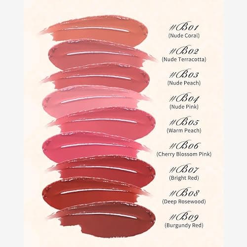 Flower Knows Swan Ballet Shine Lipstick,Hydrating Solid Lip Gloss,Moisturizing Red Tinted Lip Balm-Long Lasting Lip Gloss in Balm for Girls&Women,Vegan & Cruelty-Free(B07 Ballet Dream) thumbnail 8