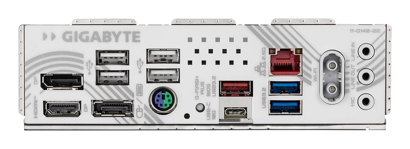 GIGABYTE B850M EAGLE WIFI6E ICE Motherboard - AMD Ryzen 9000 Series CPUs, 8+2+2 Phases Digital VRM, up to 8200MHz DDR5 (OC), 1xPCIe 5.0 + 1xPCIe 4.0 M.2, Wi-Fi 6E, 2.5 GbE LAN, USB 3.2 Gen 2 thumbnail 4