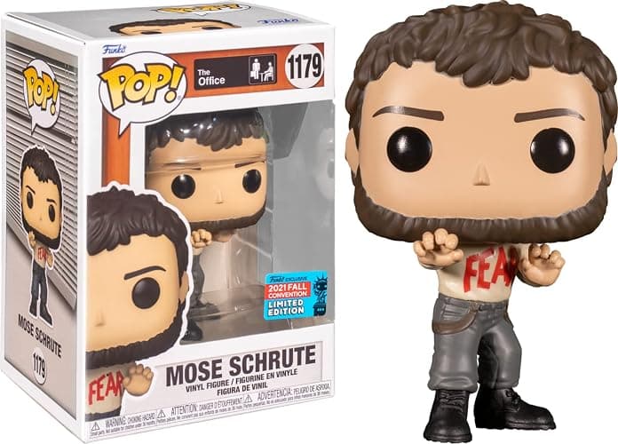 The Office Funko POP | Mose Schrute FEAR #1179 NYCC 2021 Exclusive thumbnail 2