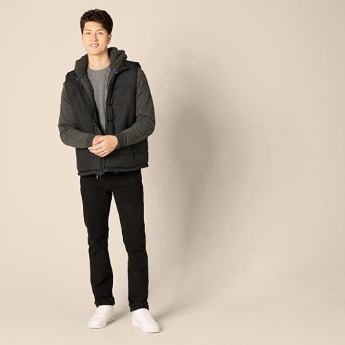 Amazon Essentials Hoodie For Men, Sherpa-Lined Full-Zip Fleece Sweatshirt thumbnail 4