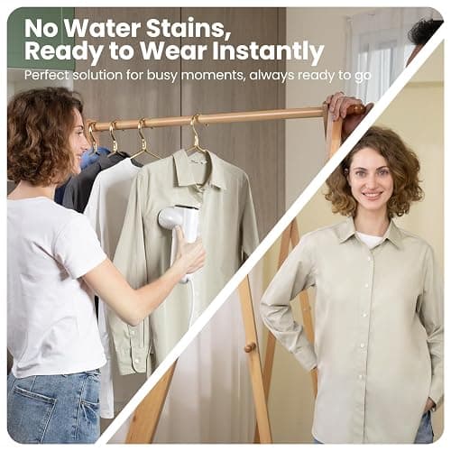 Neakasa Magic 1 Vacuum Steamer, 2300Pa Powerful Suction, HandheId Steam Iron with Airlron Technology for 3x Faster Ironing thumbnail 6