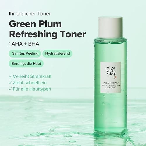 Beauty of Joseon Green Plum Aha Bha Toner, Erfrischende Gesichtsessenz, Feuchtigkeitscreme, Koreanische Hautpflege Für Männer Und Frauen, 150 Ml, 152 Ml thumbnail 3