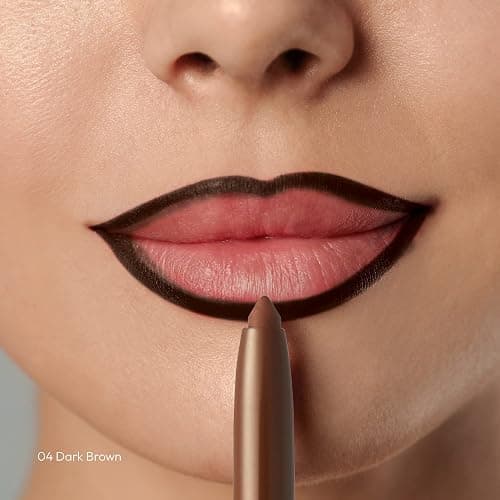 Kiss New York Professional Luxury Intense Lip Liner, Dark Brown thumbnail 3