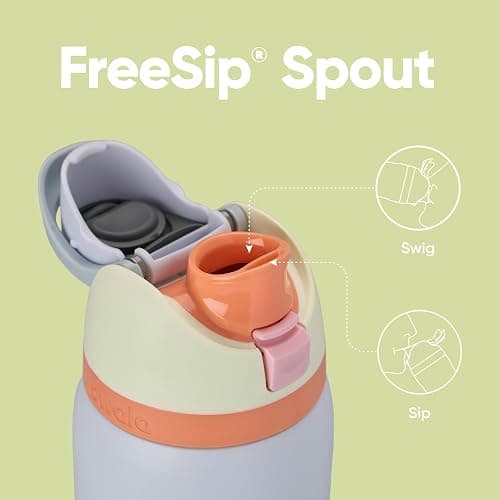 Owala FreeSip Insulated Stainless Steel Water Bottle with Straw for Sports, Travel, and School BPA-Free Sports Water Bottle, 32 oz, Beach House thumbnail 2