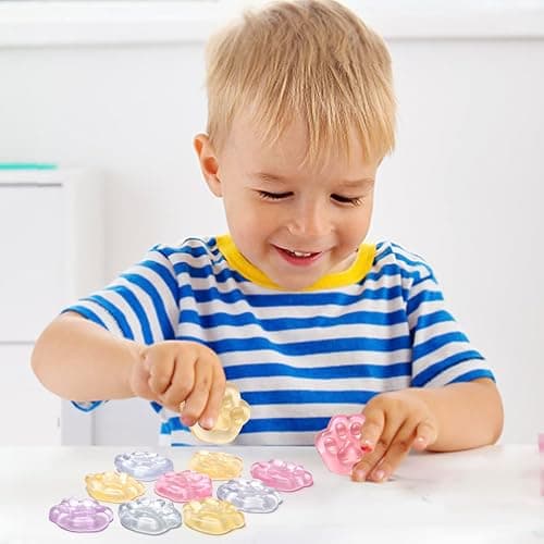 40pcs Mini Squishies Squishy Toy Cat Party Favors for Kids, Cat's paw Mochi Squishy Toys Kawaii Stress Reliever Anxiety Toys for Boys Girls, Pinata Fillers, Goodie Bag Stuffers for Toddlers Adults thumbnail 7