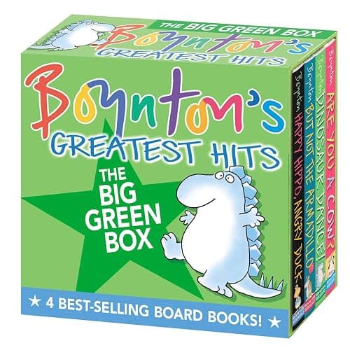 Boynton's Greatest Hits The Big Green Box (Boxed Set): Happy Hippo, Angry Duck; But Not the Armadillo; Dinosaur Dance!; Are You A Cow? thumbnail 3