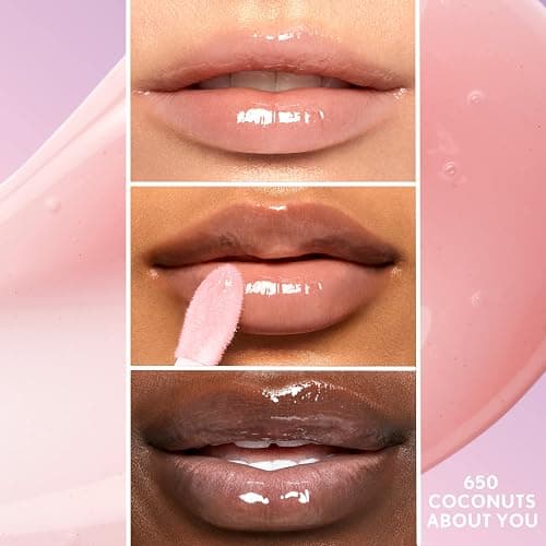 COVERGIRL Clean Fresh Yummy Lip Gloss, Sheer, Natural Scents, Vegan Formula - Coconuts About You thumbnail 3