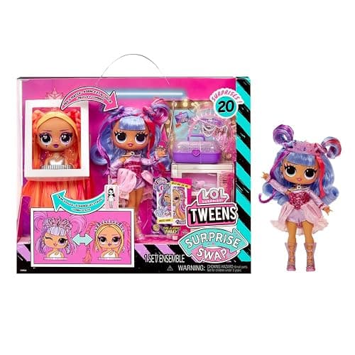 L.O.L. Surprise! Tweens Surprise Swap Fashion Doll Buns-2-Braids Bailey with 20+ Surprises Including Styling Head and Fabulous Fashions and Accessories – Great Gift for Kids Ages 4+ - Image 1