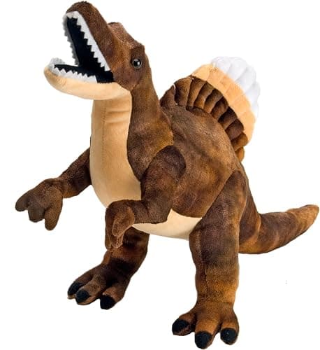 Wild Republic Spinosaurus, Dinosaur Stuffed Animal, Plush Toy, Gifts for Kids, Dinosauria 10 Inches - Image 1