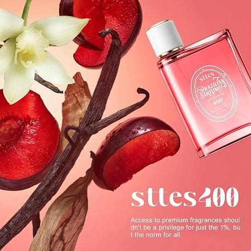 Sttes Perfume 400# (June Flower Fruit) - Eau de Perfume 100ml (3.4fl oz) Flower Fruit Gourmet Tune (Vanilla + Plum + Jasmine + Woody Tone) thumbnail 6