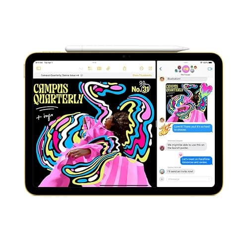 Apple iPad 11-inch: A16 chip, 11-inch Model, Liquid Retina Display, 128GB, Wi-Fi 6, 12MP Front/12MP Back Camera, Touch ID, All-Day Battery Life — Blue - Wi-Fi - 128GB - Blue - Without AppleCare+ thumbnail 4