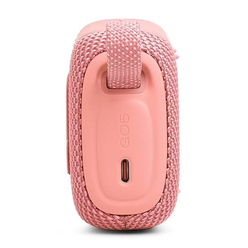 JBL Go 5 Portable Bluetooth Speaker, Waterproof and Dustproof - Pink | Dustproof Drop-Proof With up to 10 Hr Battery, Stereo Pairing, App Control For Pool, Beach, Outdoor Listening thumbnail 11