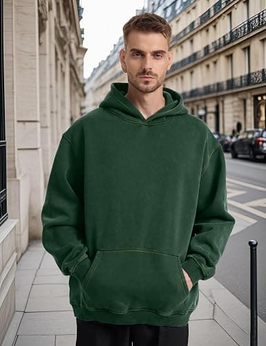 Hatant Oversized Hoodie Sweatshirts for Men Couples Heavyweight Hoodies Pullover Vintage Mens Acid Wash Sweaters Clothes 2026 thumbnail 3