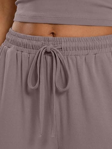 Trendy Queen Women's 2 Piece Lounge Set Summer Outfits - Camisole Top & Wide Leg Pants thumbnail 6