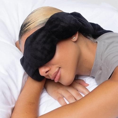 Nodpod Gentle Pressure Sleep Mask | Patented Light Blocking Design for Sleeping, Traveling & Relaxation - Black Onyx thumbnail 7