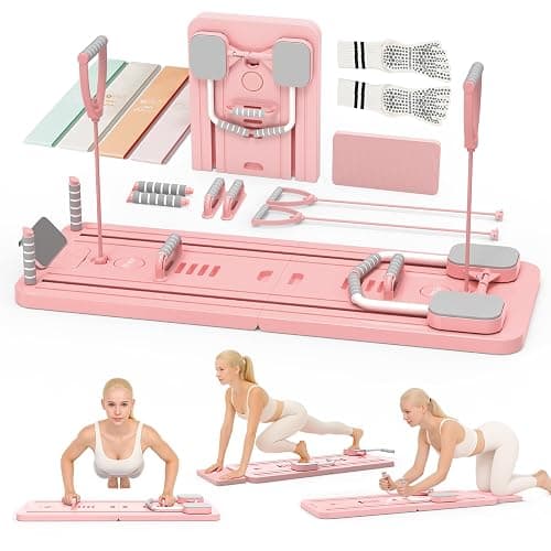 Northdeer Pilates Reformer, 2025 Upgraded Foldable Pilates Equipment, Multi-Purpose 8 in 1 Pilates Sliding Board Home - Image 1