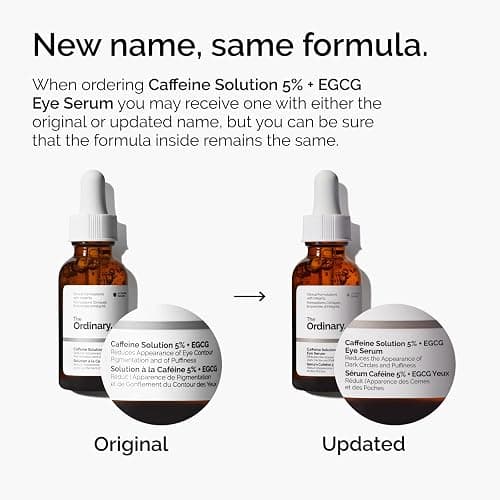 The Ordinary Caffeine Solution 5% + EGCG Eye Serum, Depuffing Eye Serum for Dark Circles and Tired Eyes thumbnail 8