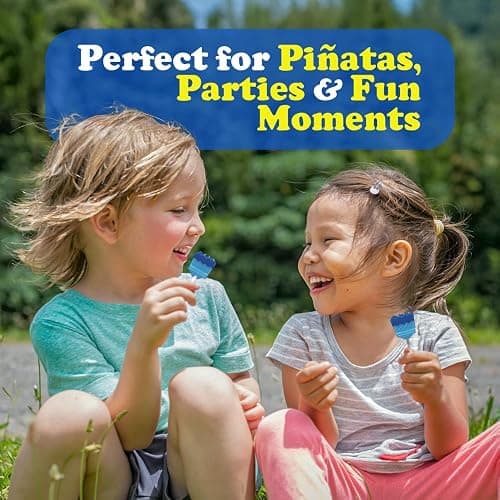 Vero Pintazul Lollipops - Individually Wrapped Mexican Candy That Colors Your Tongue Blue - Strawberry and Raspberry Flavor - 40 Pack (19.75 oz) thumbnail 3