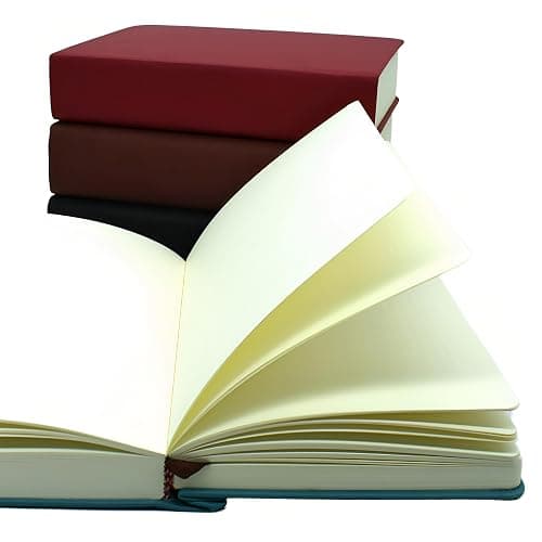 jooact Thick Sketchbook 660 Pages Notebook Soft Faux Leather Cover Journal 80GSM Paper Notepad Drawing Book Memo Writing Sketch Pad Diary Notebook thumbnail 6