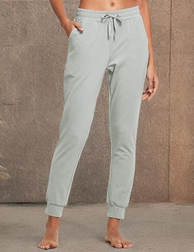 baleaf Jogging Pants for Women Cotton Sweatpants Track Sport Pants Sweat Athletic Casual Hiking Pockets thumbnail 7