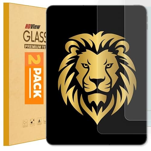 GOFTick Screen Protector [2-Pack] For iPad 9th / 8th / 7th Generation (2021/2020/2019) - 10.2 Inch - HD View Bubble-Free, 9H Tempered Glass - Only For iPad 9/8/7 Generation (2 Screen Protector) - Image 1