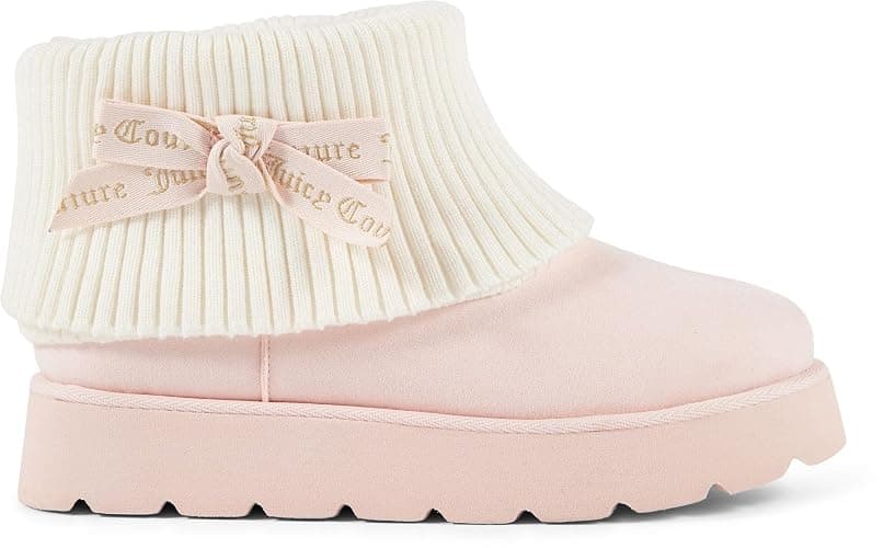 Juicy Couture Women’s Fashion Boots – Cozy Ankle Booties with Chunky Lug Sole, Soft Upper, and Pull-On Fit for Cold Weather Comfort thumbnail 2