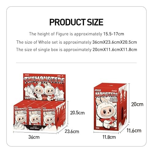 POP MART THE MONSTERS COCA-COLA SERIES-Vinyl Face Whole Set Collectible Art Toy Cute Figure Creative Gift for Christmas Birthday Party Holiday thumbnail 3