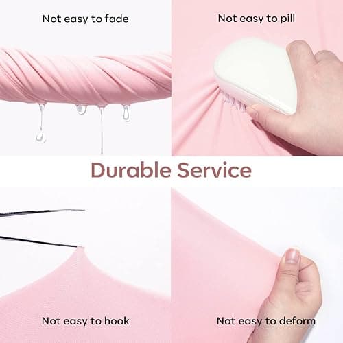 modelones UV Gloves for Gel Manicures, Professional UPF99+ Anti UV Protection Gloves for Gel Nail Lamp (Pink) thumbnail 8