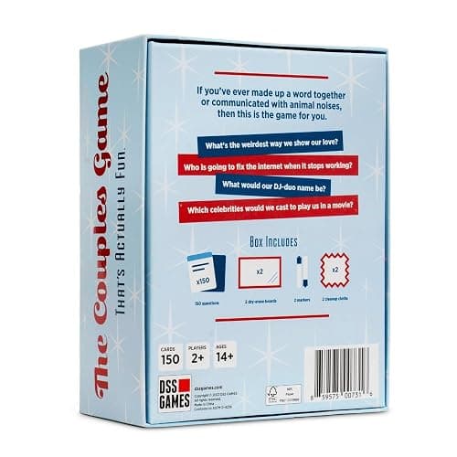 DSS Games The Couples Game That's Actually Fun [Date Night Idea, Relationship Card Game, Newlywed Game, 2 Players for Adults | Couples Gifts, Gift for Her, Gift for Him] thumbnail 5