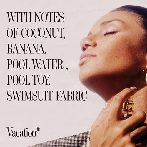 VACATION Sunscreen Eau de Toilette, Beach Coconut Perfume, Unisex Scent of Sunscreen & Summer, Travel Size, 1 Fl. Oz. thumbnail 4