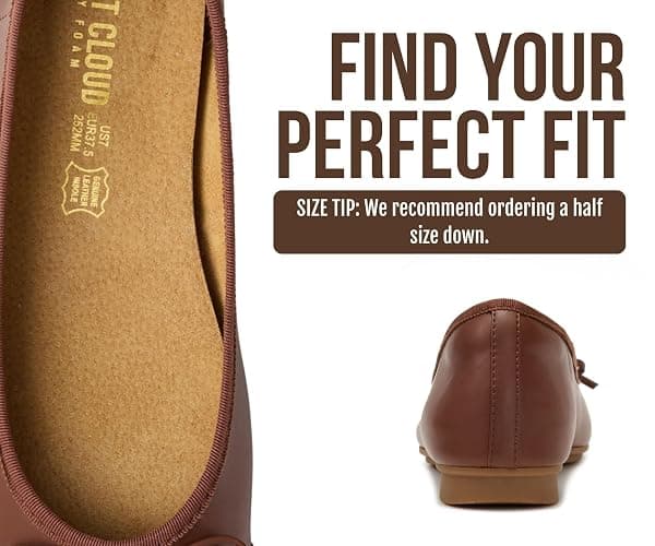 Project Cloud Ballet Flats for Women (BROWN) thumbnail 5